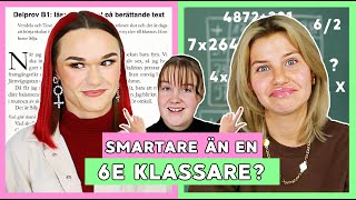 Klarar youtubers nationella provet i 6an Ft Tone amp Felicia [upl. by Niar528]