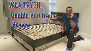 IKEA Trysil Double bed frame review [upl. by Aleekahs865]