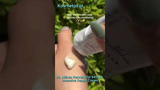 Krem przeciwstarzeniowy z resweratrolem DrAlthea Resveratrol 345 NA Intensive Cream 345ReliefCream [upl. by Eniroc]