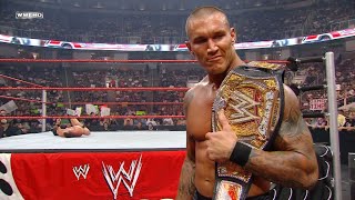 Randy Orton vs Ted DiBiase WWE Raw July 6 2009 HD Ted DiBiase Jr Slaps his Father [upl. by Enitsyrk536]