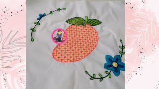 Bordado Mango Grande Terminado embroidery [upl. by Giuditta]