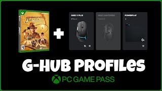 FIX Create LOGITECH GHUB Profiles for Game Pass Games PC [upl. by Akerehs]