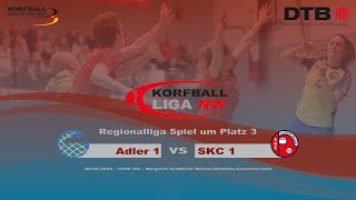 Regionallig  Spiel um Platz 3 quotKV AdlerRauxel S1 vs Schweriner KCquot  DRLPL3 [upl. by Oigimer]