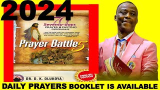 2024 MFM 70 DAYS PRAYER amp FASTING BOOKLET DR DK OLUKOYA PRAYERS GENERAL OVERSEER MFM WORLDWIDE [upl. by Allana406]