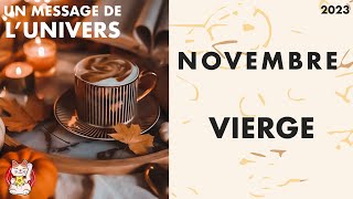 VIERGE NOVEMBRE 2023 HOROSCOPE  UN MOIS ULTRA POSITIF [upl. by Monarski]