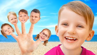 Vania Mania Kids Beach Song  Nursery Rhymes amp Kids Songs [upl. by Serg]