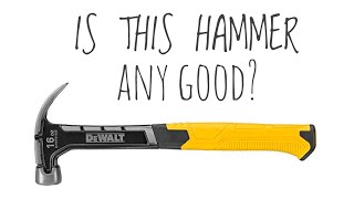 Dewalt 160z Rip Claw hammer review [upl. by Daveen]