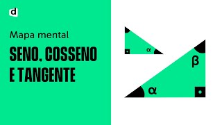 📐SENO COSSENO E TANGENTE  Matemática  Quer Que Desenhe  Descomplica [upl. by Mcwilliams]