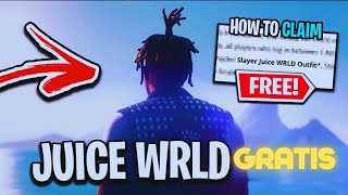 Como Obtener La SKIN DE JUICE WRLD TOTALMENTE GRATIS Fortnite Remix [upl. by Siva]