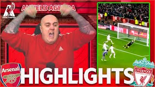 ARSENAL 02 LIVERPOOL HIGHLIGHTS Craigs Best Bits [upl. by Darreg]