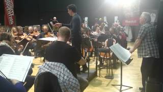 Ulster Orchestra rehearsal with Patrick Doyle [upl. by Resiak]