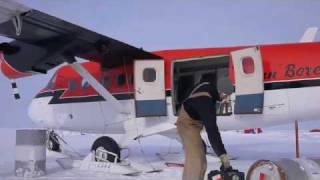 Landing a plane on the Arctic Ocean [upl. by Carpet524]