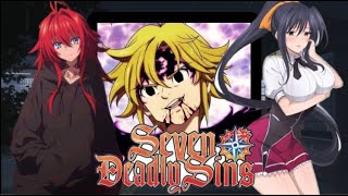 HighSchool DxD React to Issei as MeliodasGACHAREACTSEVENDEADLYSINS [upl. by Pollard]