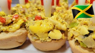 Ackee And Saltfish Cups  Appetizers [upl. by Hogue]