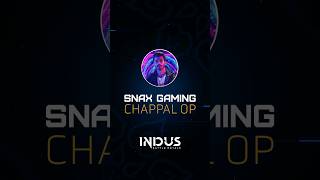 SnaxGaming unlocks the chappal and… indusbattleroyale battleroyale [upl. by Quintana]