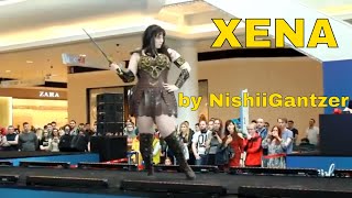 Xena Warrior Princess Cosplay by NishiGantzer at CosplayStar2018 [upl. by Herrmann]