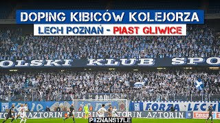 LECH POZNAŃ  Piast Gliwice doping Kibiców Lecha 10122023 [upl. by Pillsbury]