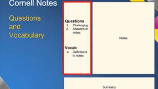 Cornell Note Taking [upl. by Juta]