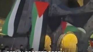 Berlin Protest gegen israelische Angriffe auf Rafah [upl. by Oaht]