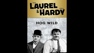 Laurel amp Hardy – Hog Wild 1930  Full Movie  Classic Comedy [upl. by Mullen653]