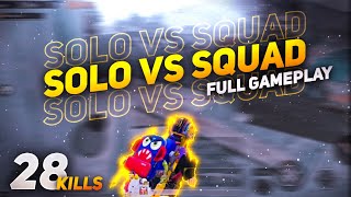 🇮🇩 28 KILLS  SynzX  SOLO VS SQUAD  PUBG MOBILE [upl. by Nneb]