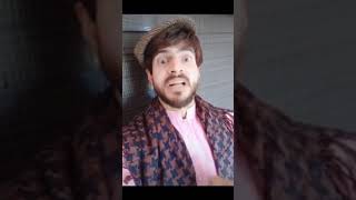 Rahil azam urf anubhave dsp sir funny tiktok video  funny reel  bts  madam sir [upl. by Atima]