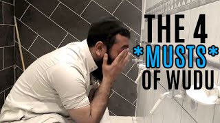 The 4 MUSTS of Wudu Demo by a scholar [upl. by Eeldivad]