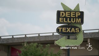 WFAA 75 years  How Deep Ellum started and how it continues to evolve [upl. by Yatnuhs2]