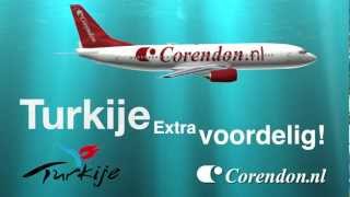 Corendon Vliegvakanties  Tv commercial Turkije quotSlim naar de Zonquot [upl. by Ocsecnarf993]