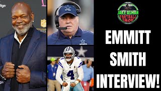 Emmitt Smith Reveals his CONCERNS with Dallas Cowboys and talks all things NFL [upl. by Ecyar73]