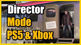 How to Enter Director Mode on GTA 5 for PS5 amp Xbox Series X Fast Tutorial [upl. by Lledyl]