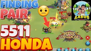 Best Pair for Honda Lets Test 6 Battles in RoK Openfield  Rise of Kingdoms Guide Tips Strategy [upl. by Pickens222]