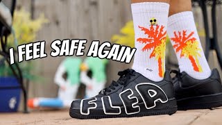 Air Force 1 Low X CPFM Premium Black on foot review [upl. by Weidner]