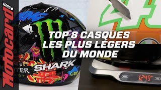 TOP 8 Casques Moto les plus LÉGERS du Monde  🧐 😍 [upl. by Baskett]