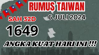 PREDIKSI TAIWAN 6 JULI 2024  BOCORAN TOGEL TAIWAN HARI INI  RUMUS TAIWAN 4D [upl. by Hepzi]