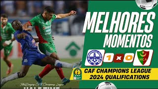 US Monastir vs MC Alger 10  Highlights and Goals  CAF Champions League 2024 Qualifications [upl. by Bo]