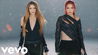 KAROL G Shakira  TQG Official Video [upl. by Zehcnas]