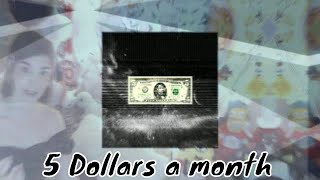 5 Dollars a Month feat invadervie amp Bad Bunny Official Audio [upl. by Llewellyn]