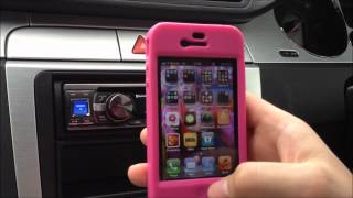 Alpine CDE133BT Bluetooth Pairing Guide Apple iPhone [upl. by Eelnodnarb231]