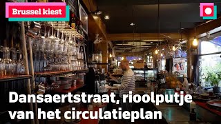 Brussel kiest Dansaertstraat rioolputje van het Brusselse circulatieplan  BRUZZ [upl. by Adnahsed]