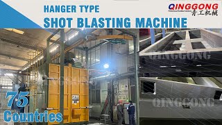 Multifunctional Hook Shot Blasting Machine  Customized Shot Blaster [upl. by Leohcin]