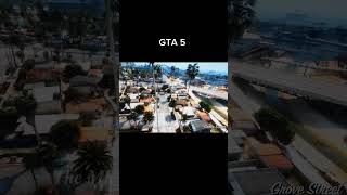 Grove Street GTA 5 VS Real Life Los Santos foryou grandtheftauto trending fyp foryou gta5 [upl. by Bryan]