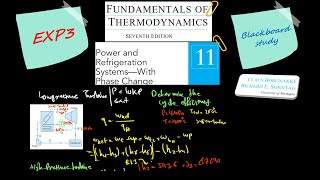 Fundamental of thermodynamics Chapter11 Power and Refrigeration Systems With Phase Change EXP3 [upl. by Kleper]