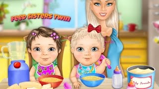 Sweet Baby Girl Twin Sisters Unlock All  No ADS Android İos TutoTOONS Free Game GAMEPLAY VİDEO [upl. by Denae755]