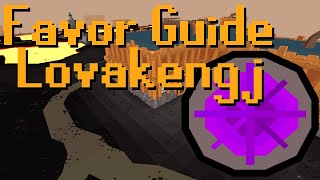 OSRS Lovakengj Favor Guide [upl. by Shirline]