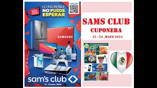 Cuponera SAMS CLUB HOT SALE MAYO 2024 MÉXICO [upl. by Anniroc]