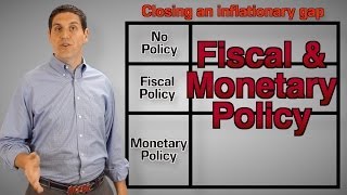 Fiscal amp Monetary Policy  Macro Topic 51 [upl. by Haneen252]