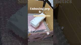 Unboxing pr from shryoancosmetics ⋆｡‧˚ʚ🍒ɞ˚‧｡⋆ unboxing eyeshadowpalette liplineryoutubeshorts [upl. by Atinauj]