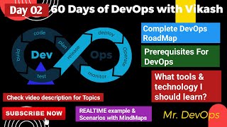 Day02  Prerequisite of DevOps amp What tool to Learn   60DaysOfDevOps devopscourse 2023 [upl. by Izmar]