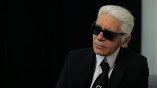 Karl Lagerfeld on the FallWinter 201314 Haute Couture Collection – CHANEL Haute Couture [upl. by Hakan]